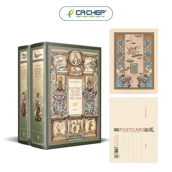 Kho tàng truyện cổ tích Việt Nam (2 quyển, tặng postcard)
