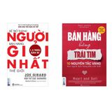 Combo 2 cuốn: Để Trở Thành Người Bán Hàng Giỏi Nhất Thế Giới + Bán Hàng Bằng Trái Tim