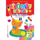 Bé Tô Màu Mẫu Giáo - Động Vật Đáng Yêu - Song Ngữ Anh - Việt (Cuốn lẻ)