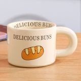 Ly cốc sứ bánh mì dễ thương - Nhiều mẫu