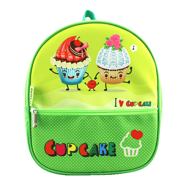 Ba lô MG Wonderland-Cupcake B-12-058 xanh lá