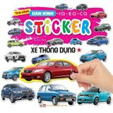 Trò Chơi Dán Hình IQ - EQ - CQ Sticker (Cuốn lẻ)