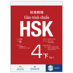 Giáo trình chuẩn HSK 4 - Bài học - Tập 2