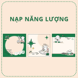 Giấy note, giấy ghi chú - Bộ 90 tờ Một ngày của cún