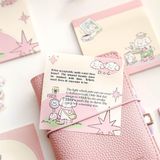 Giấy note, giấy ghi chú - Bộ 90 tờ Một ngày của cún