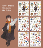 Sticker, hình dán trang trí chủ đề Harry Potter