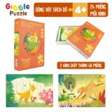Giggle Puzzle - Động vật quý hiếm (48 Mảnh)