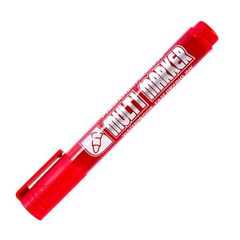 Bút Lông Dầu Crown CPM-800 - Mực Đỏ