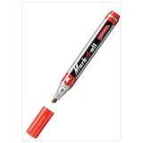 Bút Lông Dầu Mark-4-All Đầu Vuông Đỏ - MK653-RD