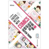 Combo 4 cuốn English Faster - Speak English Faster - Listen English Faster - Faster, Better With Comics - Funny Stories