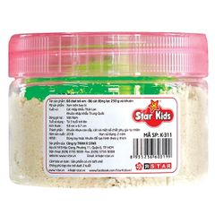 Cát Động Lực 250 gr Màu Tự Nhiên Và Khuôn Star Kids K-311