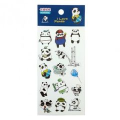 Sticker Panda GUBHZMT03815 - Mẫu 1