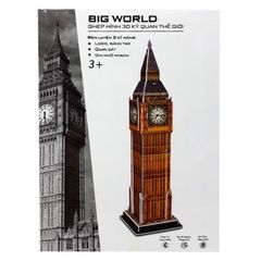 Xếp Hình 3D Kỳ Quan Thế Giới Đồng Hồ Big Ben Big World