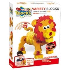 Bộ Lắp Ráp Puzzle 3D Sư Tử Thông Minh&nbsp;3121 (50&nbsp;Mảnh Ghép)