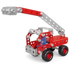 Đồ Chơi Giáo Dục STEM - Metal Bricks 4in1 - 4 Phương Tiện Biến Hình Cứu Hỏa Siêu Bền 1202