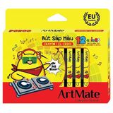 Bút Sáp Màu ArtMate 12 Màu CL-CR101