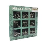 Bộ 9 Món Đồ Chơi Trí Tuệ Giải Đố Metal Puzzle 3009A