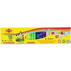 Đất Nặn 10 Màu 170g - Star Kids K-170/10C