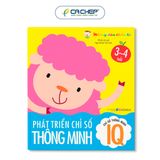 Combo Miếng Dán Thần Kì - Phát Triển Chỉ Số IQ - CQ - EQ Cho Trẻ Từ 2-5 Tuổi