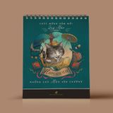 Lịch bàn 2023 - Những chú mèo văn chương - Nhã Nam