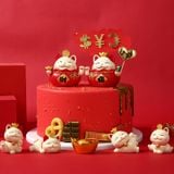 Mô hình trang trí - maneki neko mèo thần tài nhiều tư thế