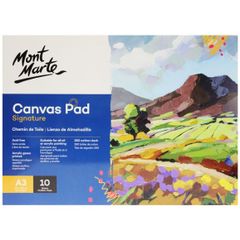 Vải canvas vẽ Mont Marte Canvas Pad 10 Sheet A3 - MM-CAXX0023