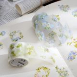 Cuộn sticker hình dán trang trí - Vườn xuân