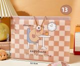 Túi đựng tài liệu nhiều ngăn tiện dụng hình capybara