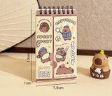 Sổ học từ vựng hình capybara