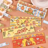Giấy đánh dấu trang giấy note hình capybara