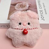 Móc khóa bông - Heo hồng
