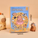Sổ tay B6 bìa cứng hình capybara