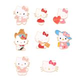 Huy hiệu, ghim cài kim loại trang trí - nhân vật Sanrio