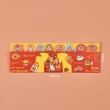 Giấy đánh dấu trang giấy note hình capybara