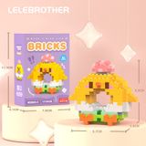 Đồ chơi lắp ráp - Nhân vật hoạt hình dáng donut