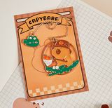 Bookmark đánh dấu trang kim loại hình capybara