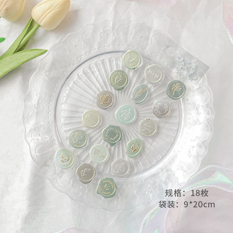 Wax sticker 3D miếng dán trang trí dấu sáp niêm phong thư – Cá Chép ...