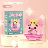 Đồ chơi lắp ráp - Nhân vật hoạt hình dáng donut