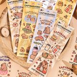 Sticker hình dán trang trí capybara