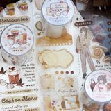 Decor tape băng keo họa tiết trang trí - Slow Daily Life