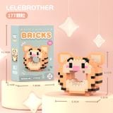 Đồ chơi lắp ráp - Nhân vật hoạt hình dáng donut