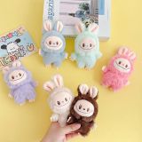 Móc khóa Labubu nhồi bông nhiều màu
