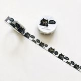 Washi tape, băng keo trang trí thiết kế hình mèo dễ thương