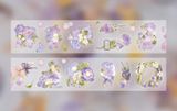 Cuộn sticker hình dán trang trí - Vườn xuân