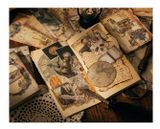 Bộ 100 giấy trang trí journal DIY - Cổ điển Twilight on Earth