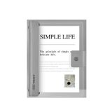 Sổ còng A5 bìa trong suốt