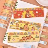 Giấy đánh dấu trang giấy note hình capybara