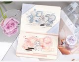 Decor tape băng keo họa tiết trang trí - Floral Lace