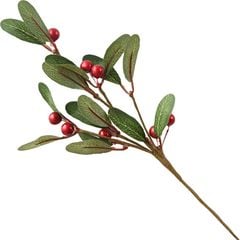 Cành quả đỏ trang trí giáng sinh