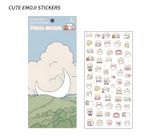 Sticker mini, hình dán trang trí hoạt hình đáng yêu